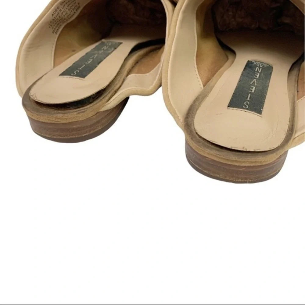 Steven by Steve Madden Adee Leather Fringe Loafers Shoes Brown Women’s Size 6